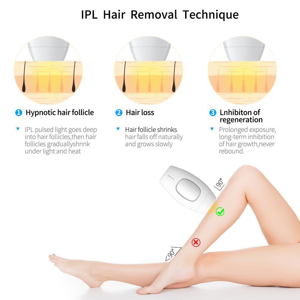| Professioneller IPL Epilierer Laser-Haarentfernung