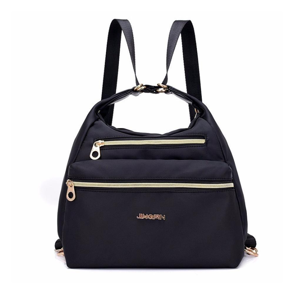 | Tasche mit doppeltem Reißverschluss, Handtasche und Schultertasche