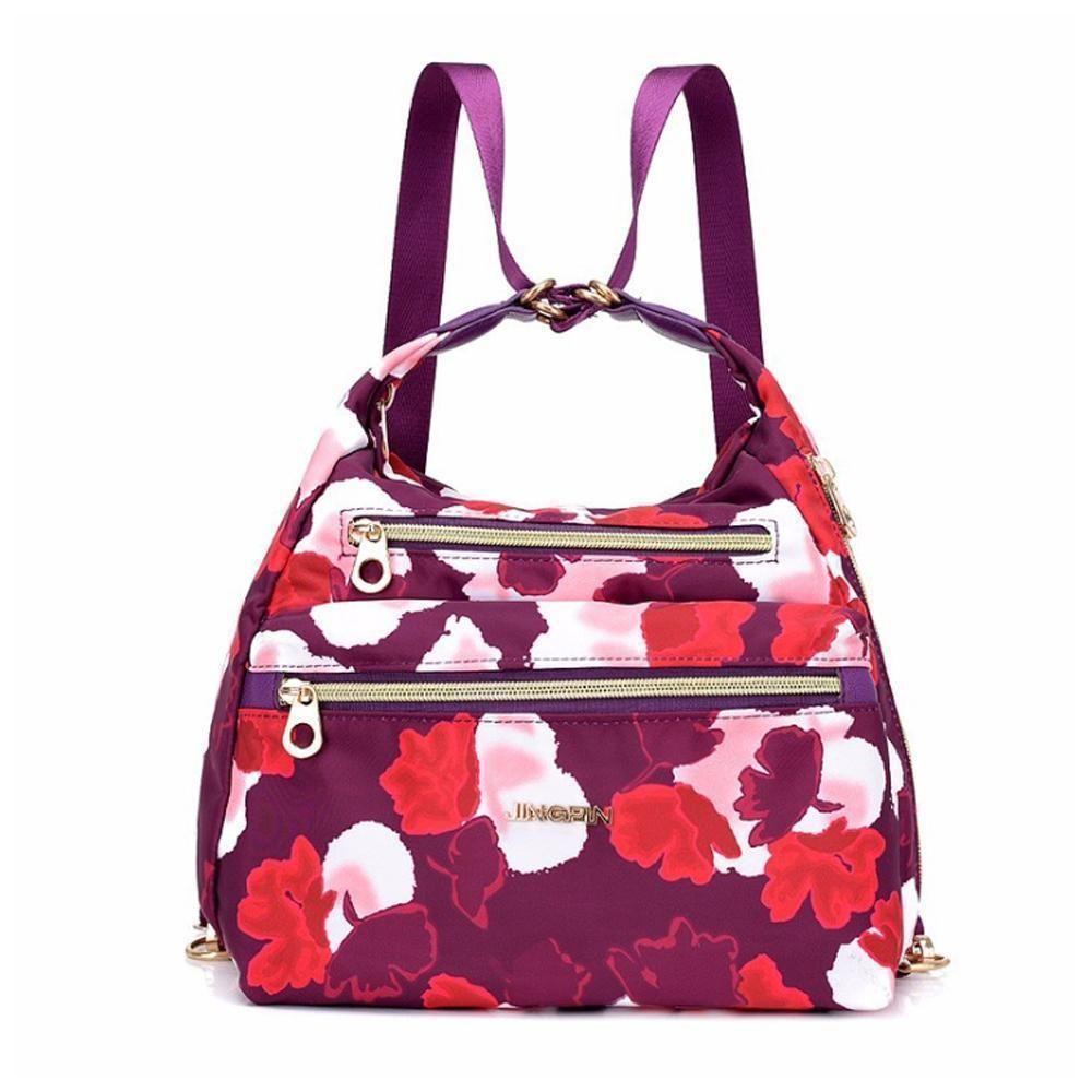 | Tasche mit doppeltem Reißverschluss, Handtasche und Schultertasche