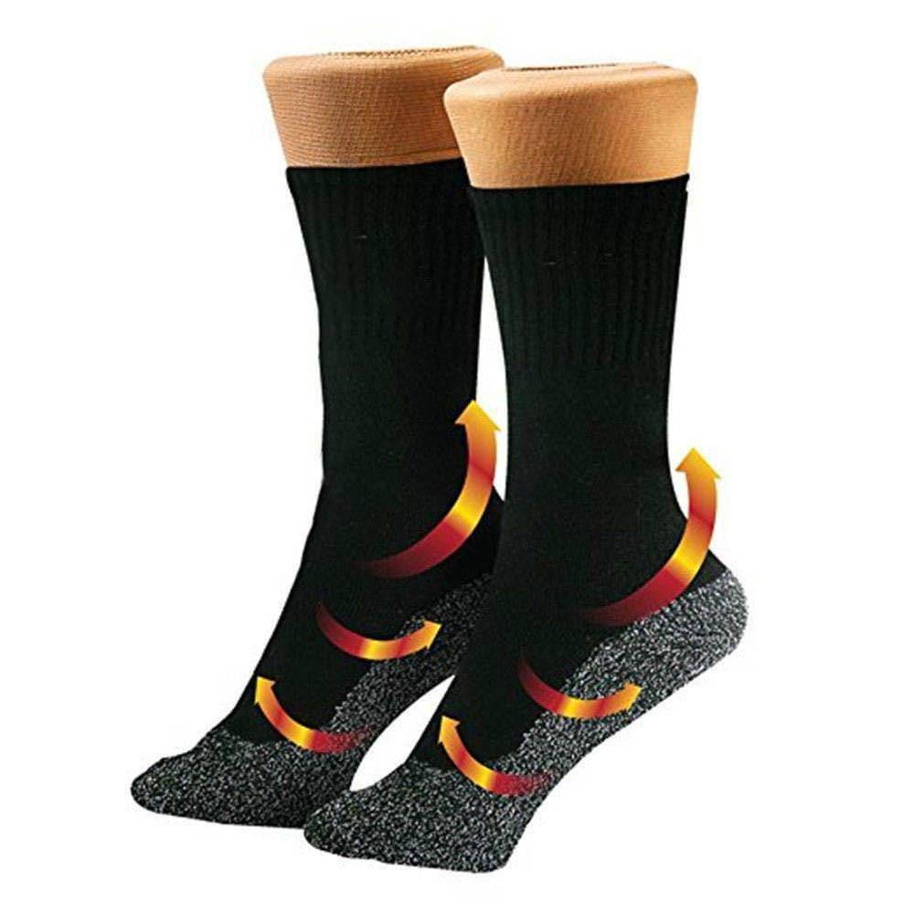 | 35 Below Ultimate Comfort Socken, 3 Paar in Schwarz
