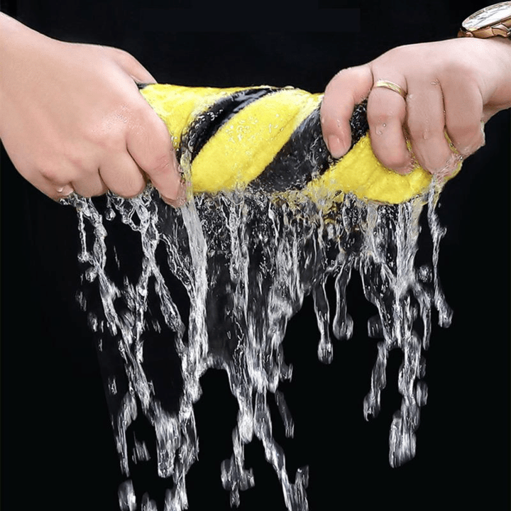 | Doppelseitiges saugfähiges Mikrofaser-Tuch