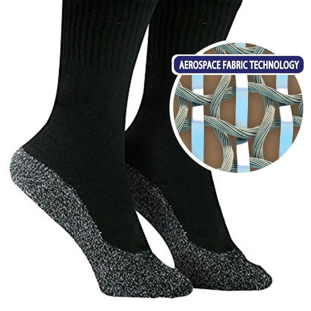 | 35 Below Ultimate Comfort Socken, 3 Paar in Schwarz