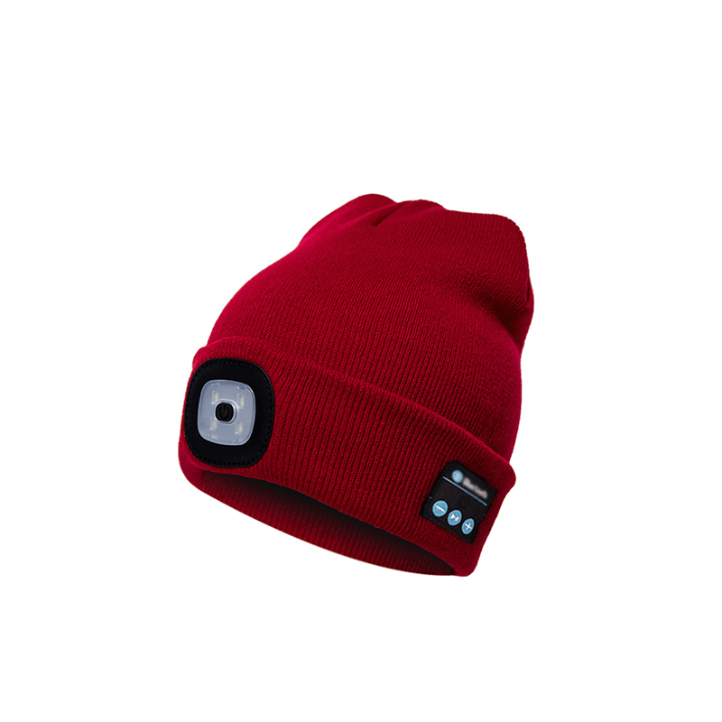 | Verbesserte Unisex Musikalische Bluetooth LED Beanie Mütze