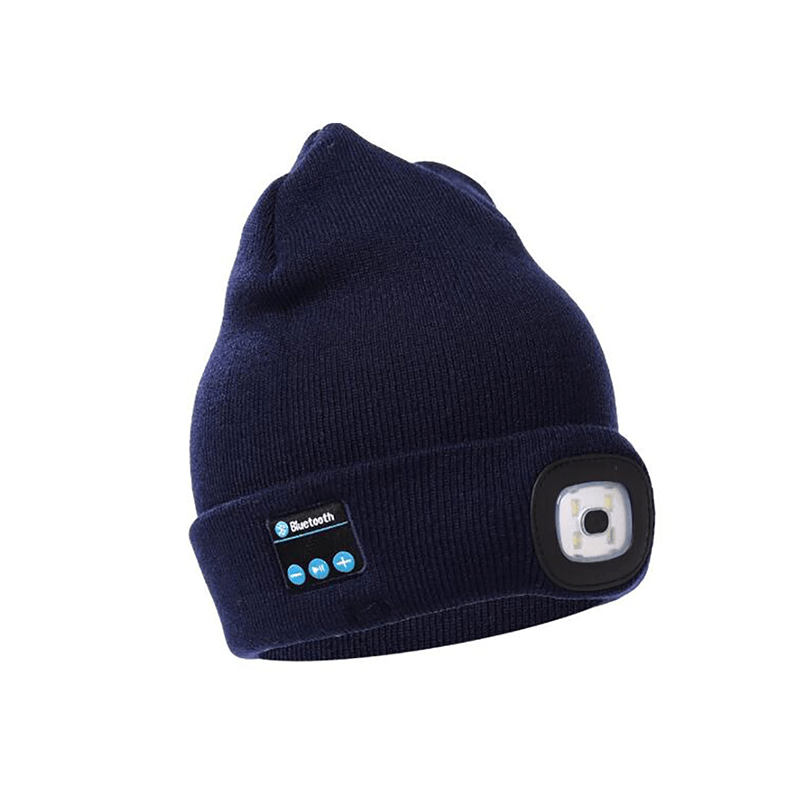 | Verbesserte Unisex Musikalische Bluetooth LED Beanie Mütze