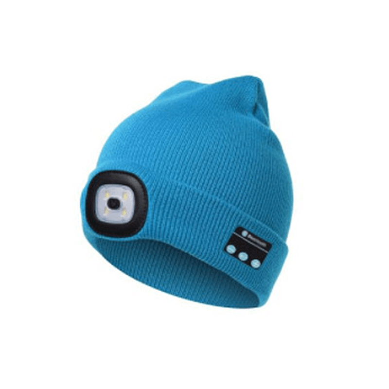 | Verbesserte Unisex Musikalische Bluetooth LED Beanie Mütze