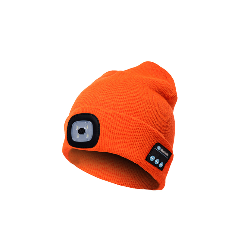 | Verbesserte Unisex Musikalische Bluetooth LED Beanie Mütze