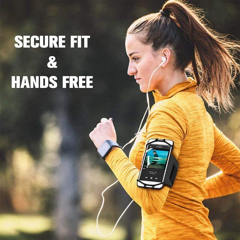 | 180° drehbares Lauf-Handyarmband