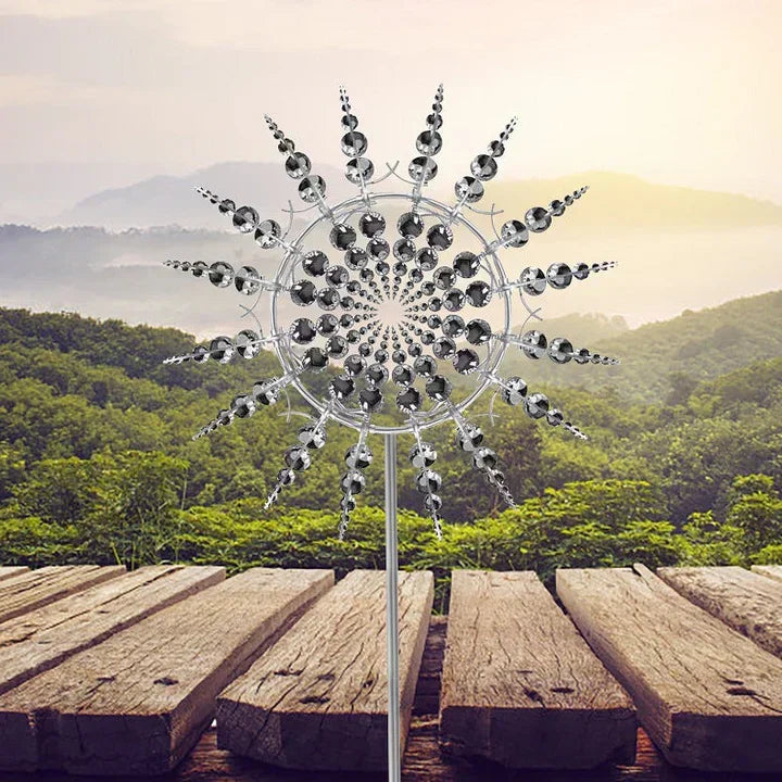 | Neue Anti-Rost Magische Metall Windmühle-Kinetische Metall Windspiele