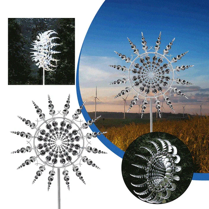 | Neue Anti-Rost Magische Metall Windmühle-Kinetische Metall Windspiele