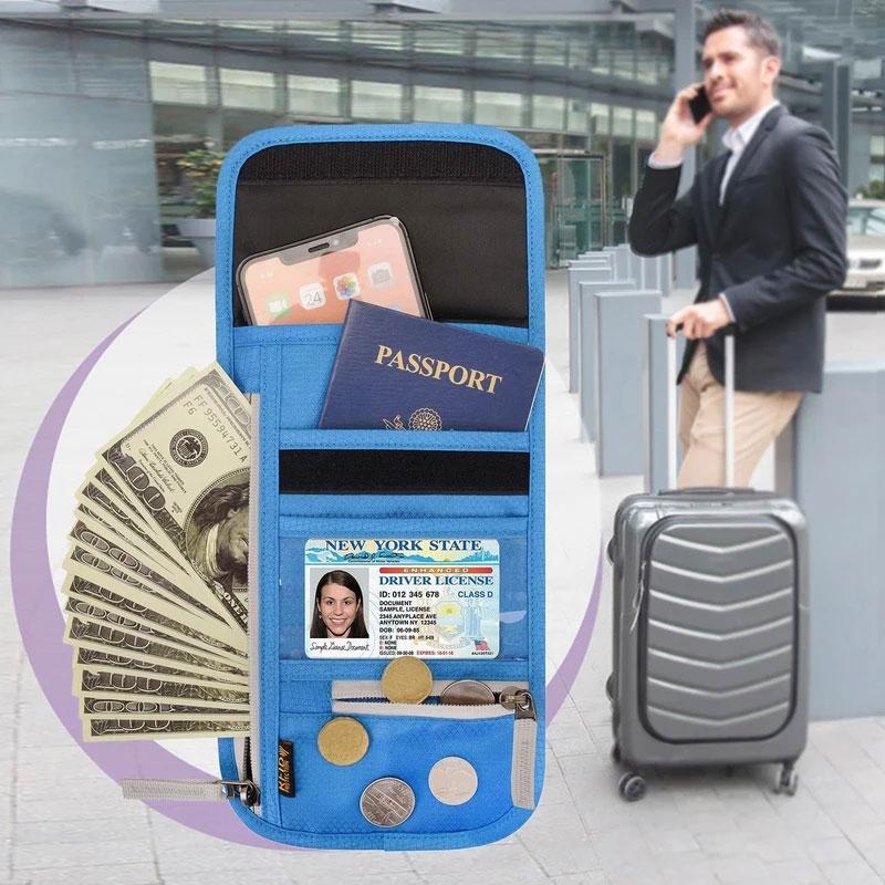 | Reisebrieftasche mit RFID-Blockierung