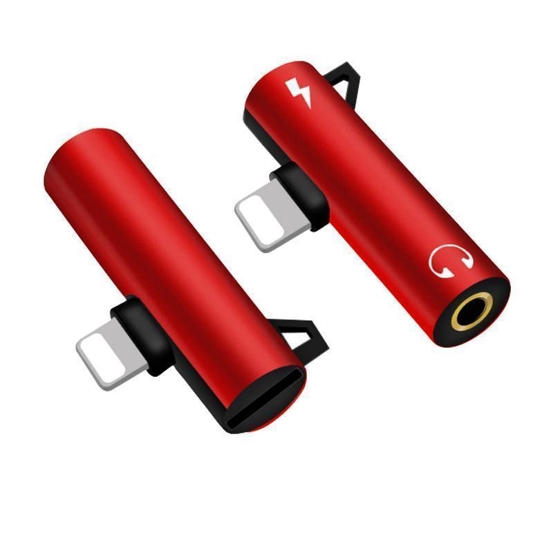 | 4 in 1 Earphone Lightning Adapter für iPhone ( 2PCS )