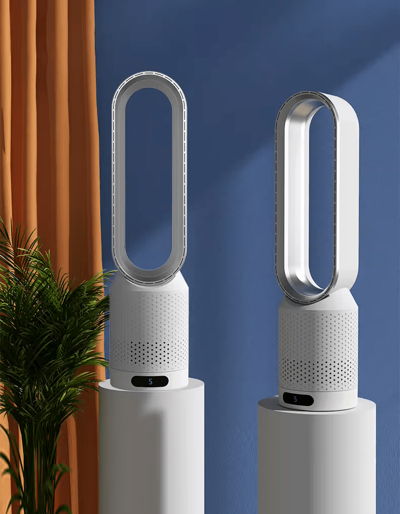 Tragbarer Luftkühler – Premium Ventilator mit Kühlfunktion & LED-Beleuchtung