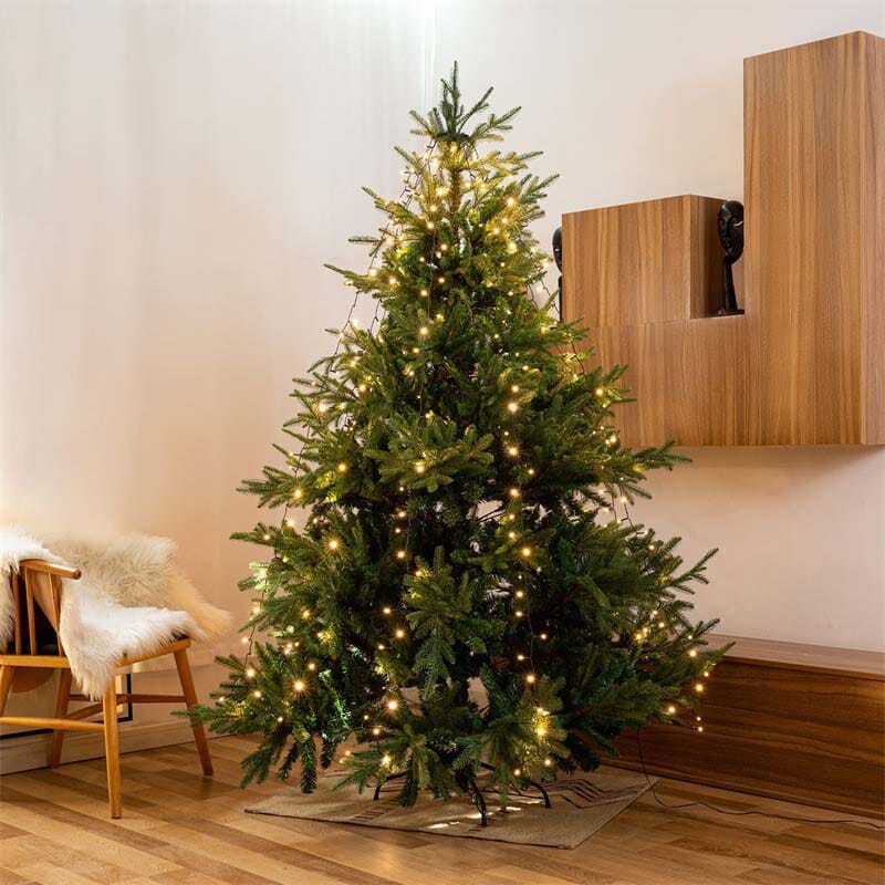 | Weihnachtsbaum Wasserfalllichter mit Ring