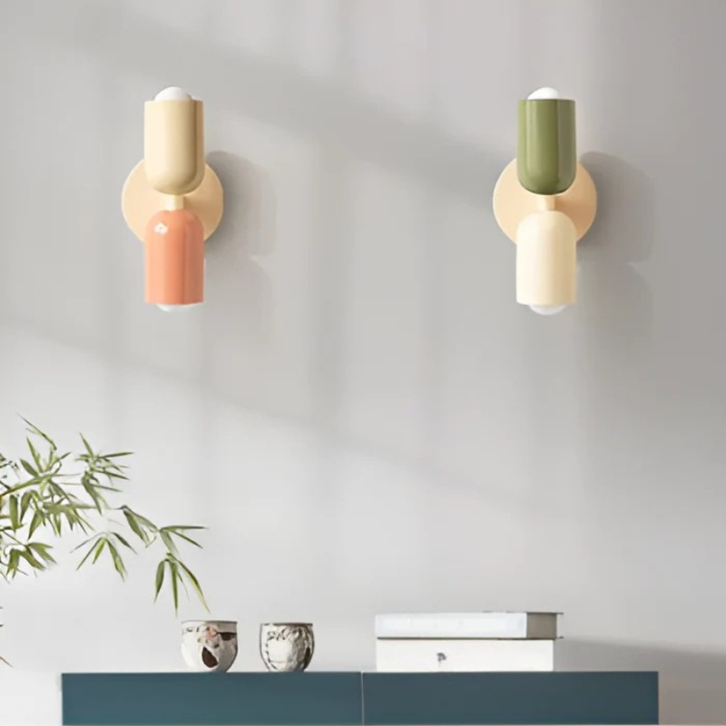 GlowDuo – Stilvolle zwei-seitige LED-Wandleuchte für modernes Wohnen