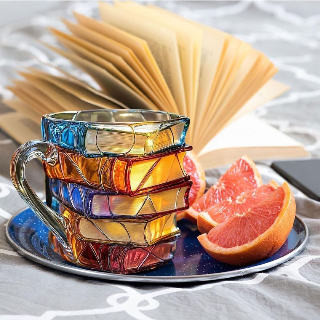 Handgemachte 3D Leseglück-Tasse - das Original