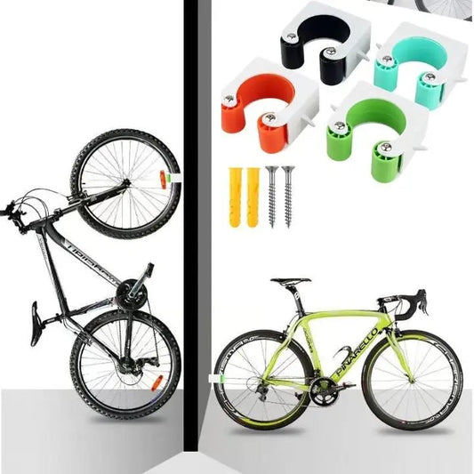 | 3 Stücke Wand-Fahrradhalter – Platzsparende Aufbewahrung für alle Bikes