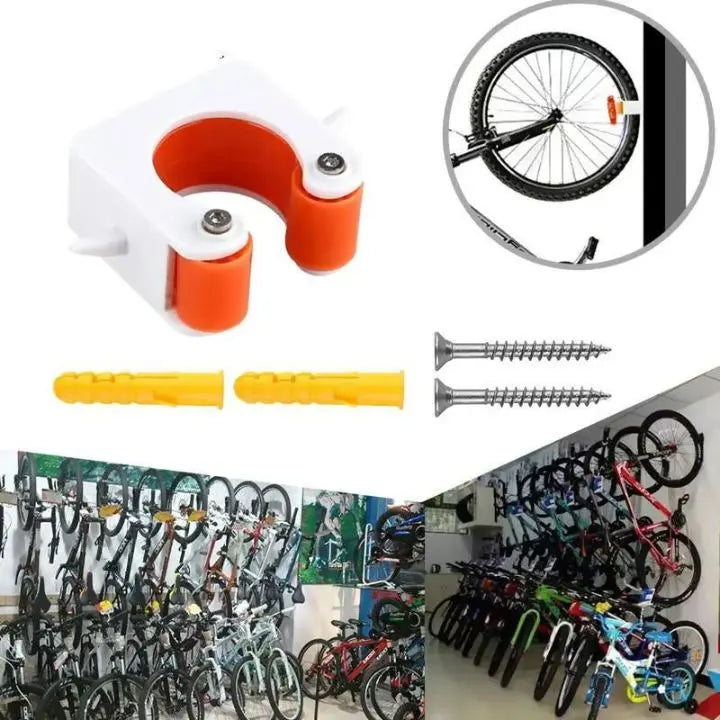 | 3 Stücke Wand-Fahrradhalter – Platzsparende Aufbewahrung für alle Bikes