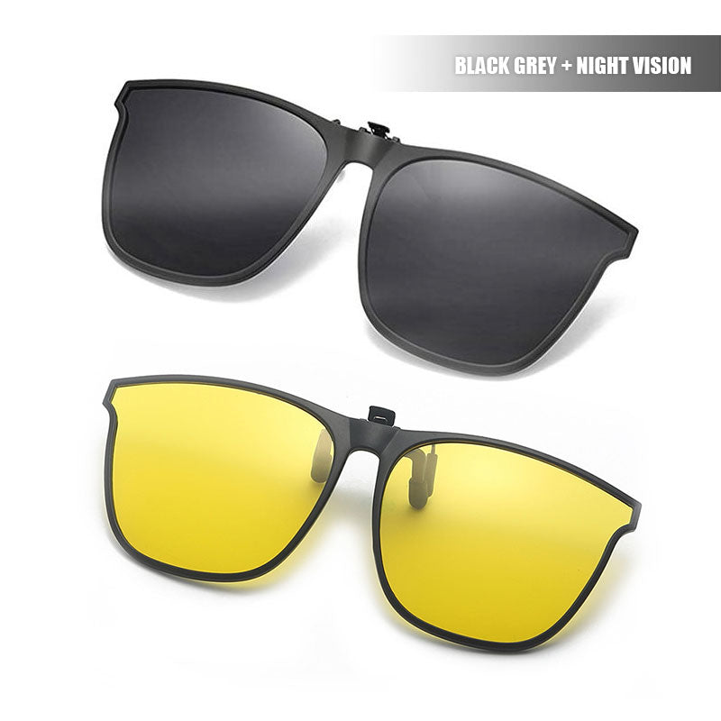 | Neue polarisierte Clip-on-Klappsonnenbrille