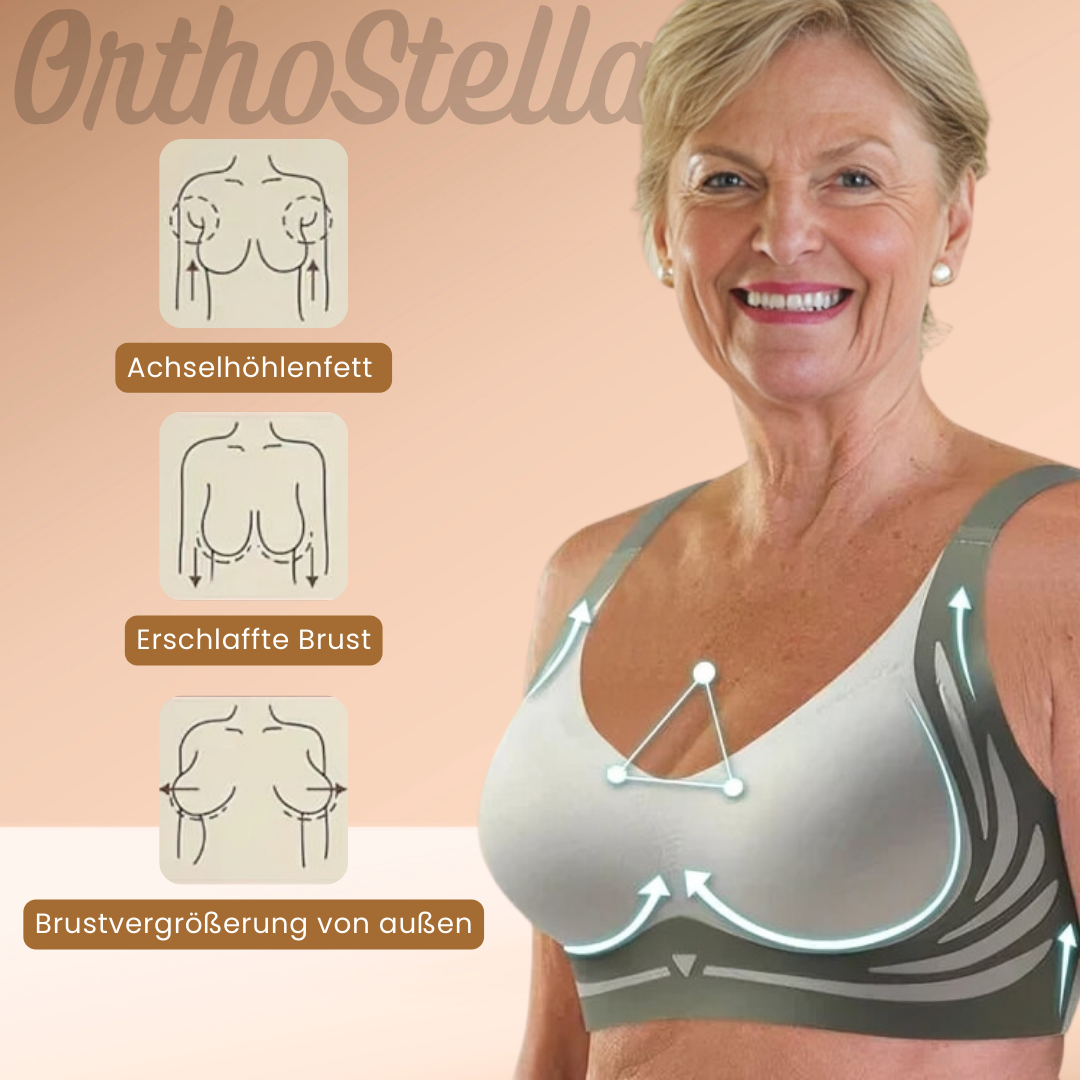 OrthoStella - bügelloser, ergonomischer Komfort-BH für bessere Haltung - Aktion: 1 + 1 GRATIS