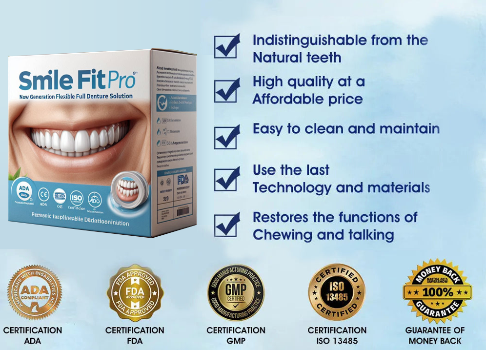 SmileFitPro – Lösung der neuen Generation: Flexible Vollprothese