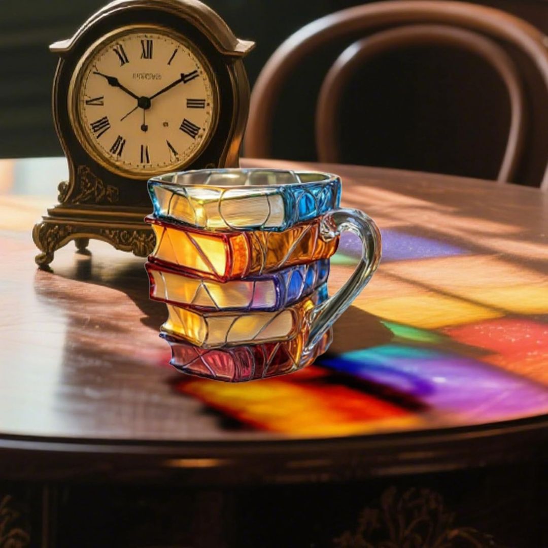 Handgemachte 3D Leseglück-Tasse - Original