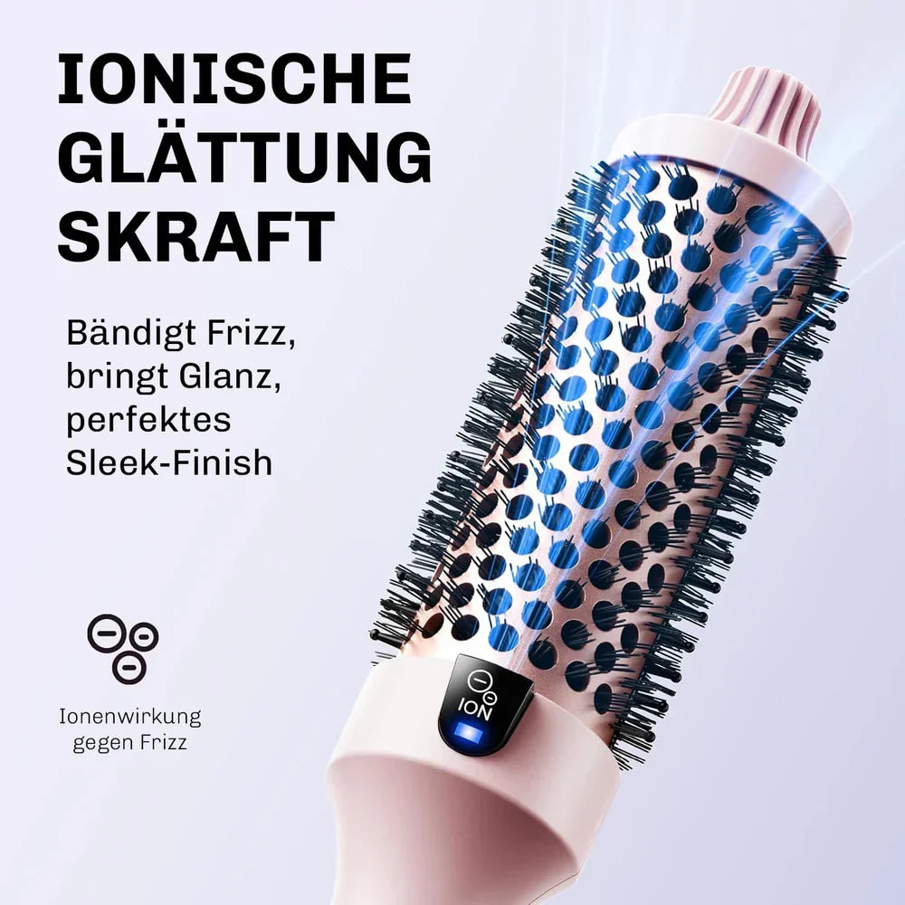 Bouncify – Premium Warmluftbürste für mühelose Blowouts, traumhafte Locken & Volumen