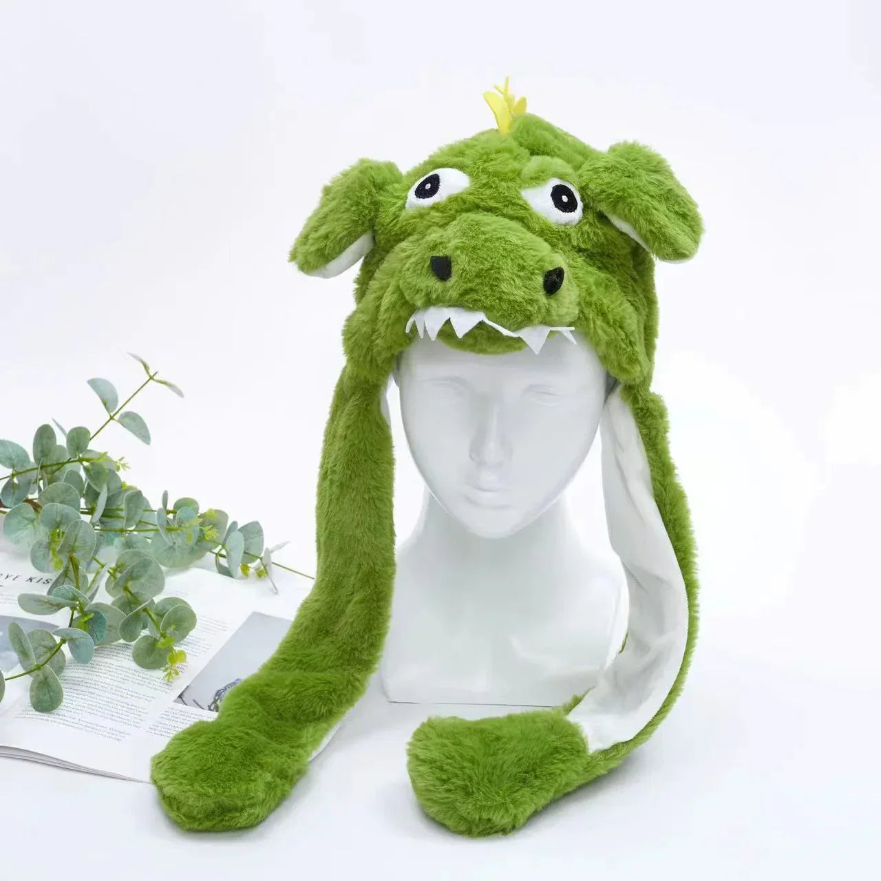 Lustige Mütze mit Wackelohren