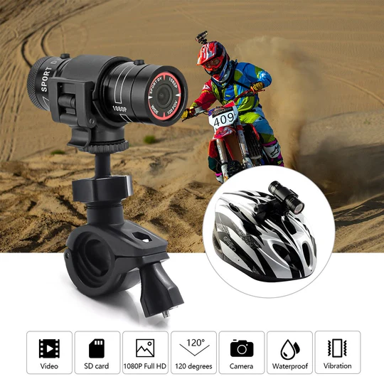 | Helm Montierte Kamera Für Motorräder