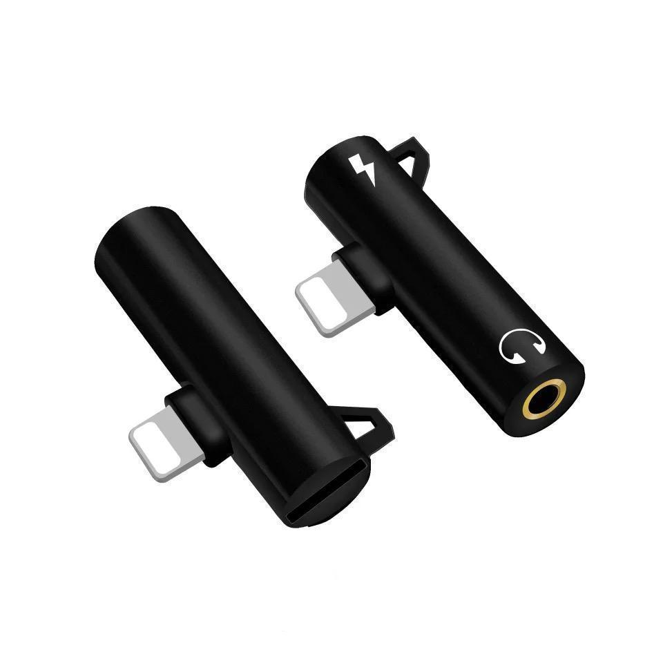 | 4 in 1 Earphone Lightning Adapter für iPhone ( 2PCS )