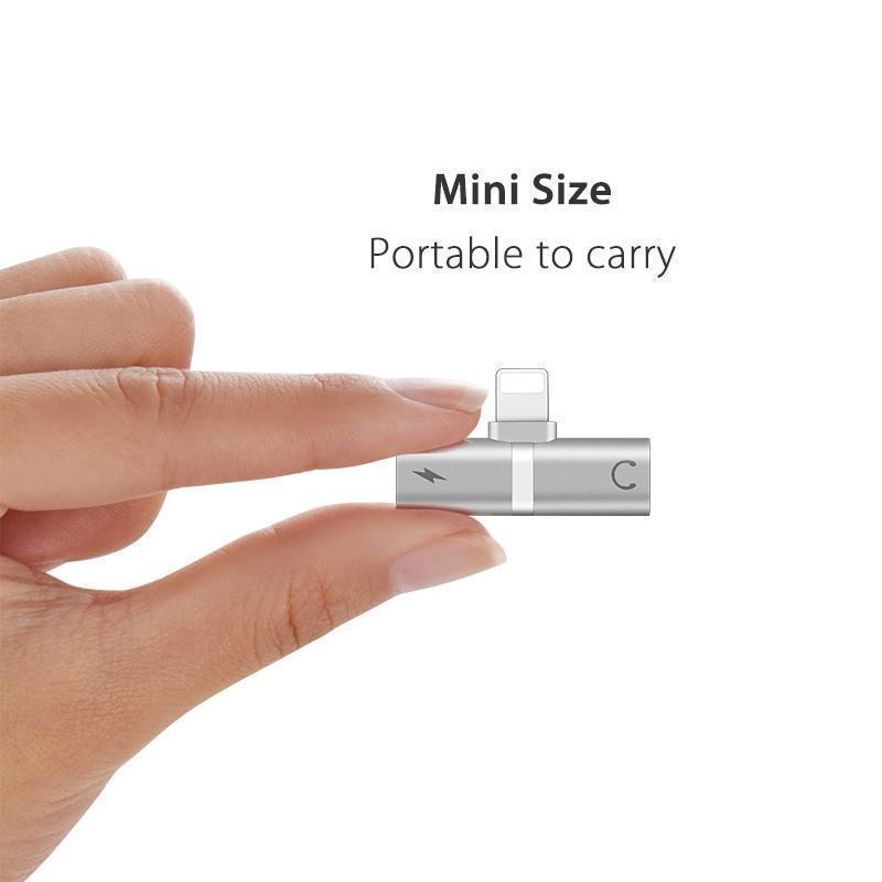 | 4 in 1 Earphone Lightning Adapter für iPhone ( 2PCS )