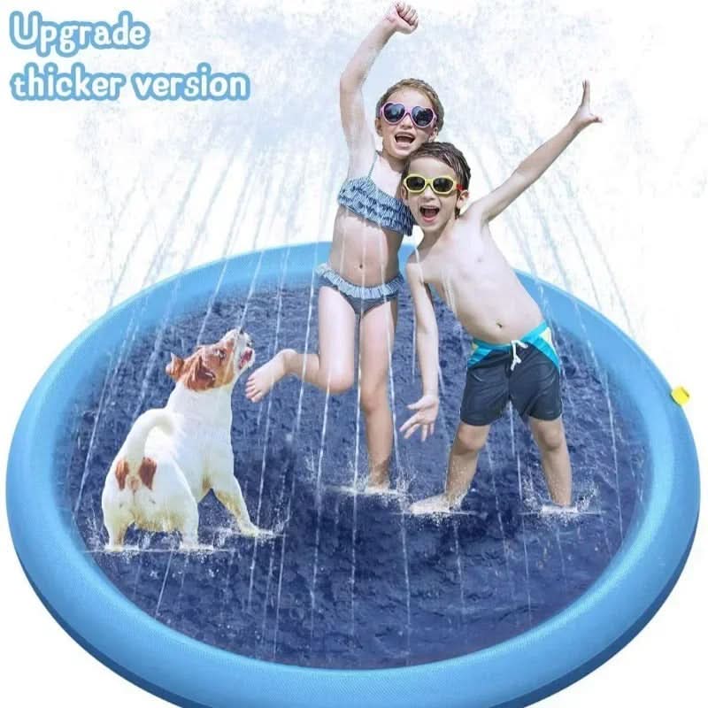 | Interaktive Wasser Matte für Hunde im Sommer