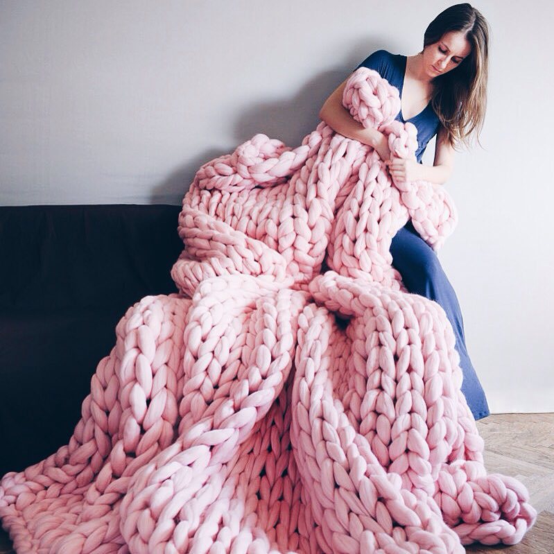 | Chunky Strickdecke
