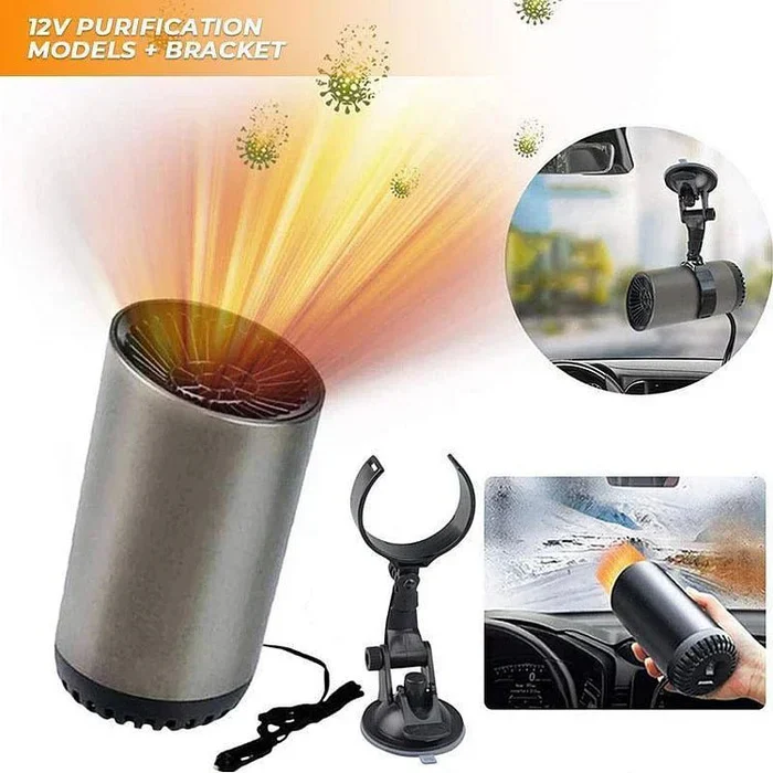 | Schnelles Heizbecherform Auto Warmluftgebläse - Schnelles Heizen & Kühlen Einstellbar 360 Grad drehbar Plug and Use für Auto, SUV, Wohnmobil und Lastwagen