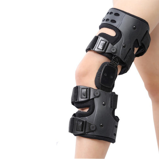 KinetiFlex – Kniebandage mit Scharnier & verstellbaren Riemen – Sport & Reha