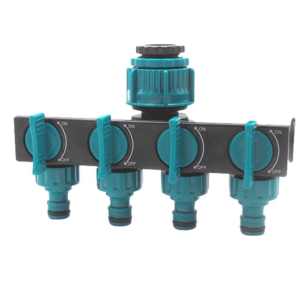 | Weg Garten-Schlauchverteiler - Verstellbarer Wasserhahn-Adapter