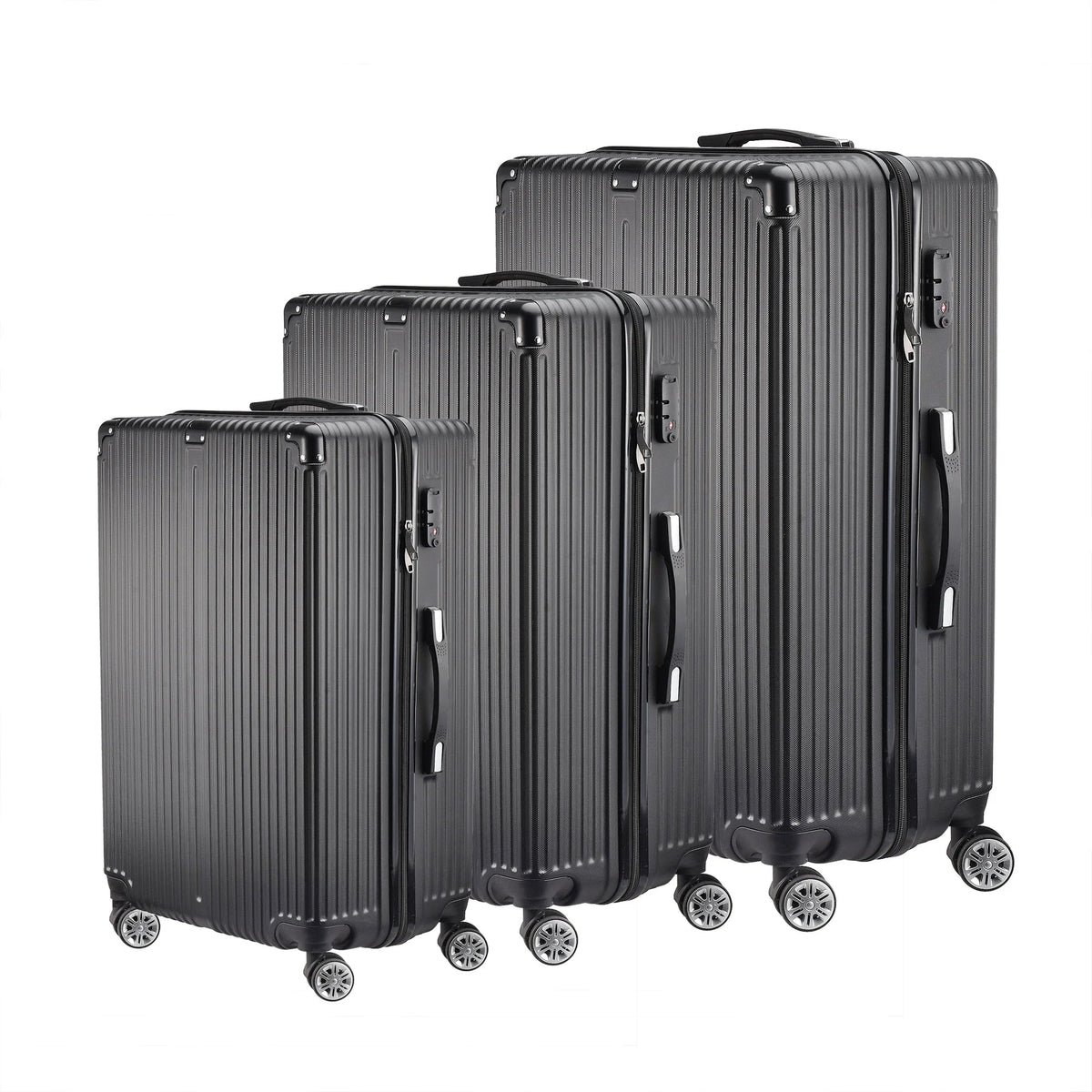 3-Teiliges Hartschalen-Kofferset – Zurich Explorer