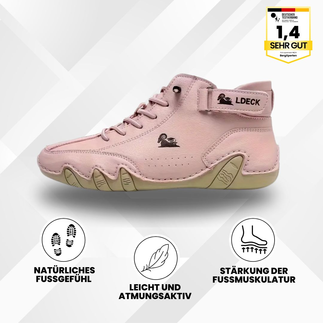 Alpaca Hallux  – ergonomische & schmerzlindernde Hallux Valgus Leder-Barfußschuhe