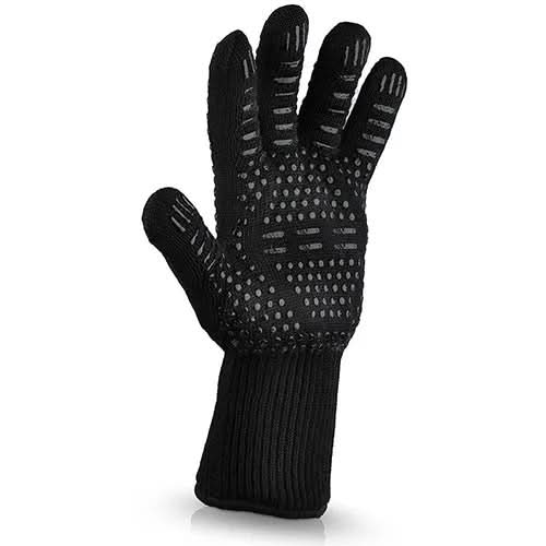 | Extrem hitzebeständige Schutzhandschuhe für Grill und Küche
