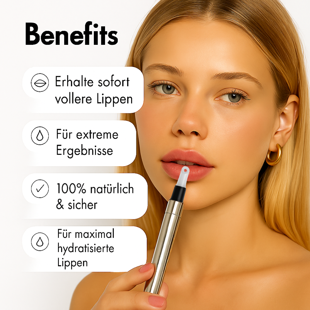 Flushy - Extreme Lip Plumper | Lippen-Booster für maximales Volumen & Sofort Effekt