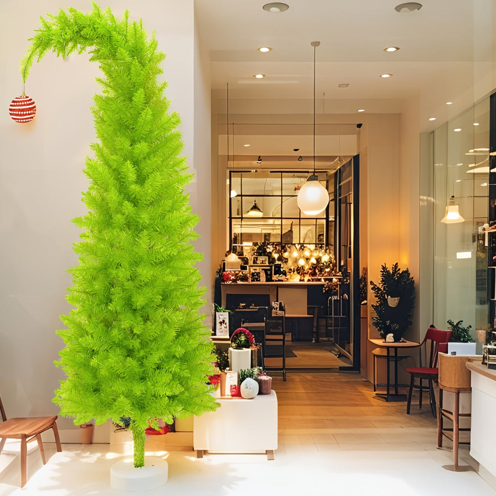 Biegsamer Weihnachtsbaum, festliche Heimdekoration Tischdisplay
