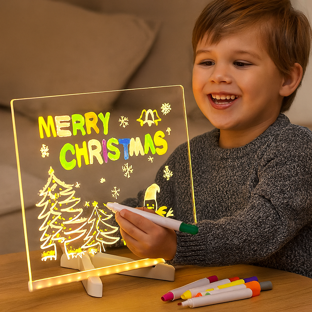 | Leuchtendes LED Zeichenbrett für Kinder