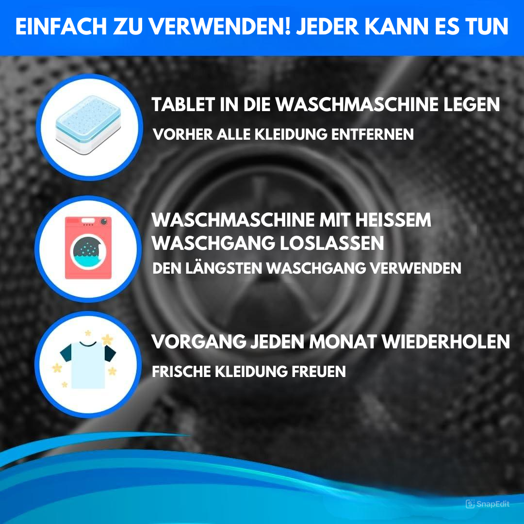 CleanTab -  Waschmaschine Tap