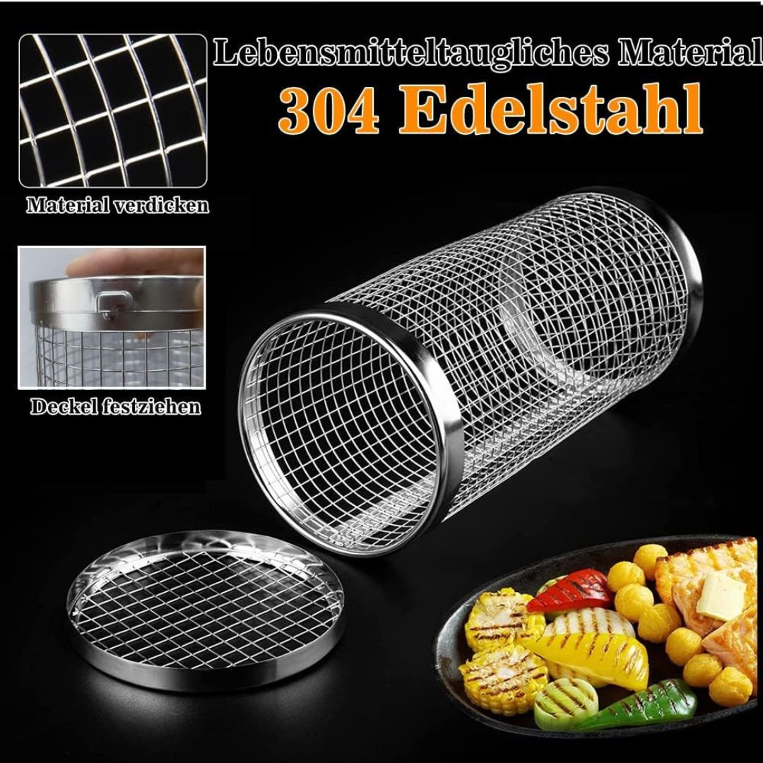 Gkorb in Edelstahl