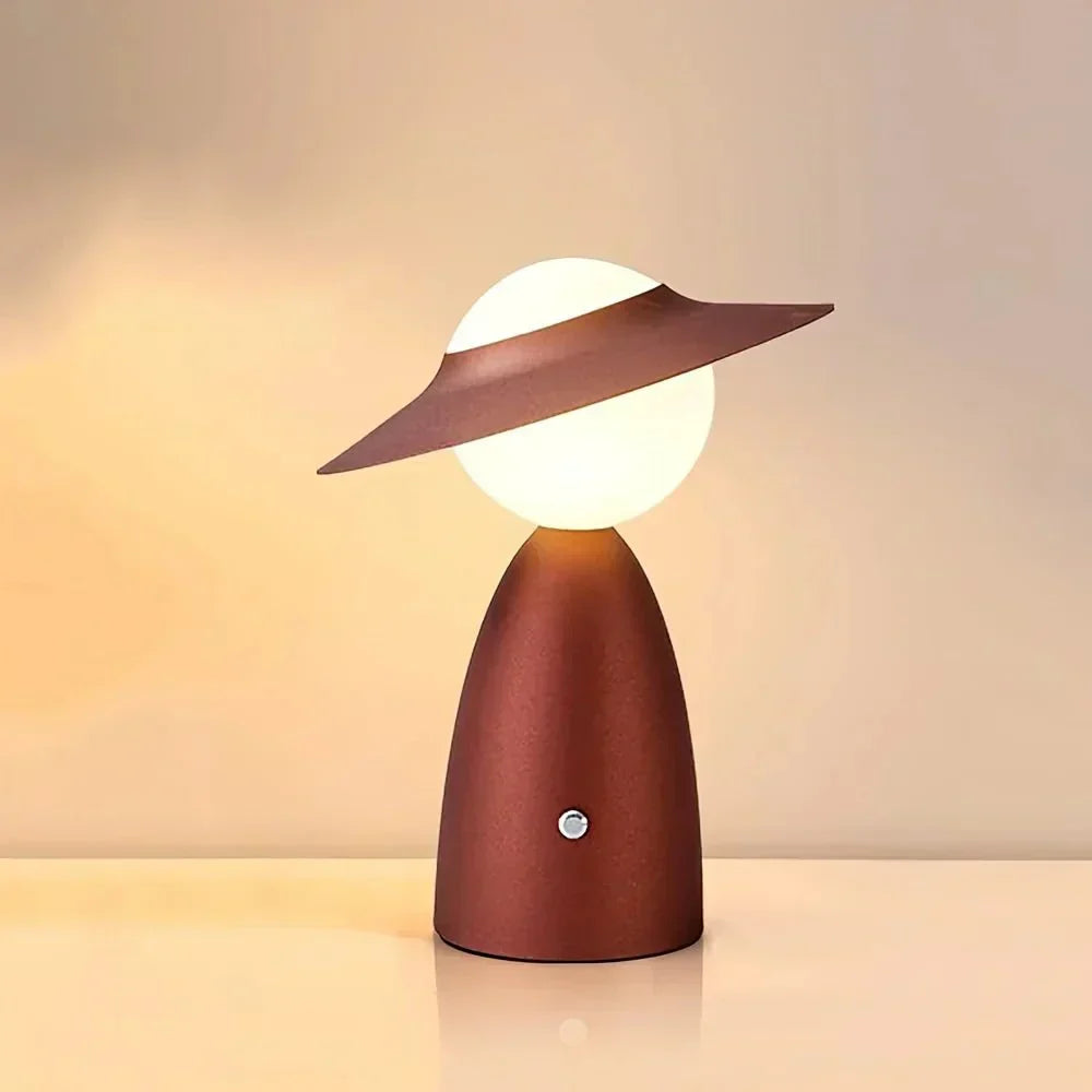 LumoCharge – Draadloze LED Oplaadlamp | Warm Licht & Modern Design