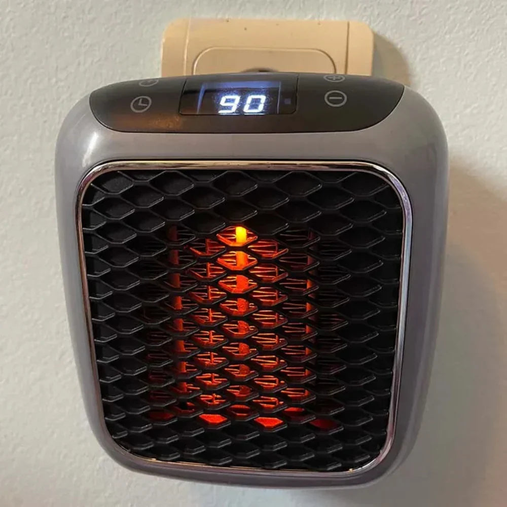 Elektrischer Raumheizer, digitaler Thermostat, für Zuhause & Büro