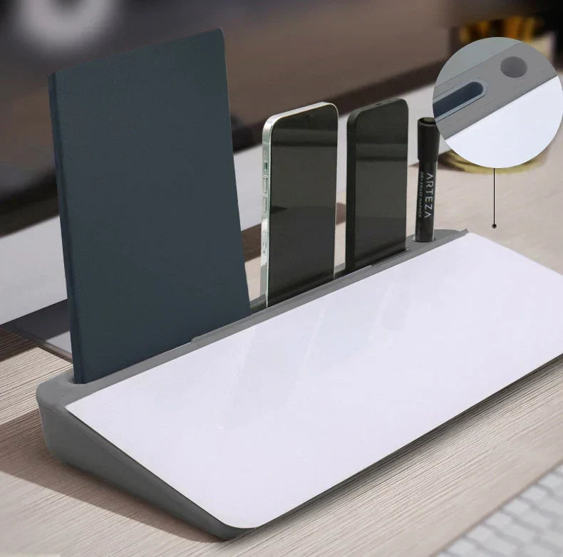 | Desktop Mini Whiteboard Organizer