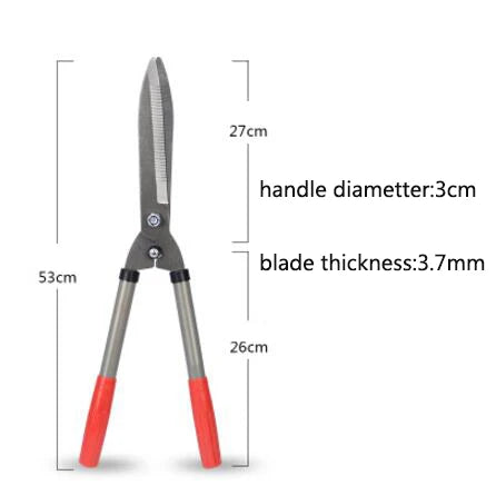 Langstiel-Gartenschere, robust, ergonomisch, Obst & Hecken