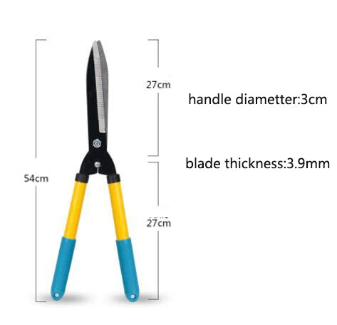 Langstiel-Gartenschere, robust, ergonomisch, Obst & Hecken