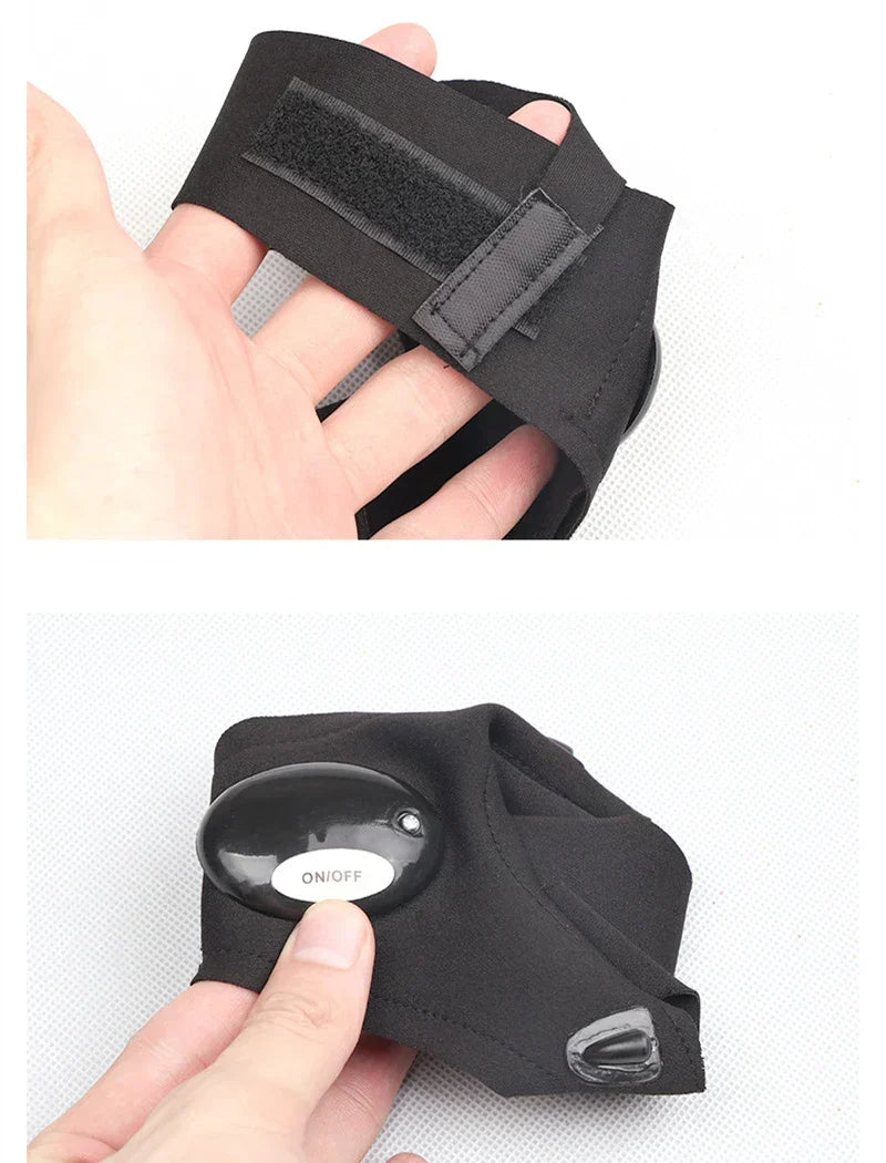 | LED Taschenlampenhandschuhe
