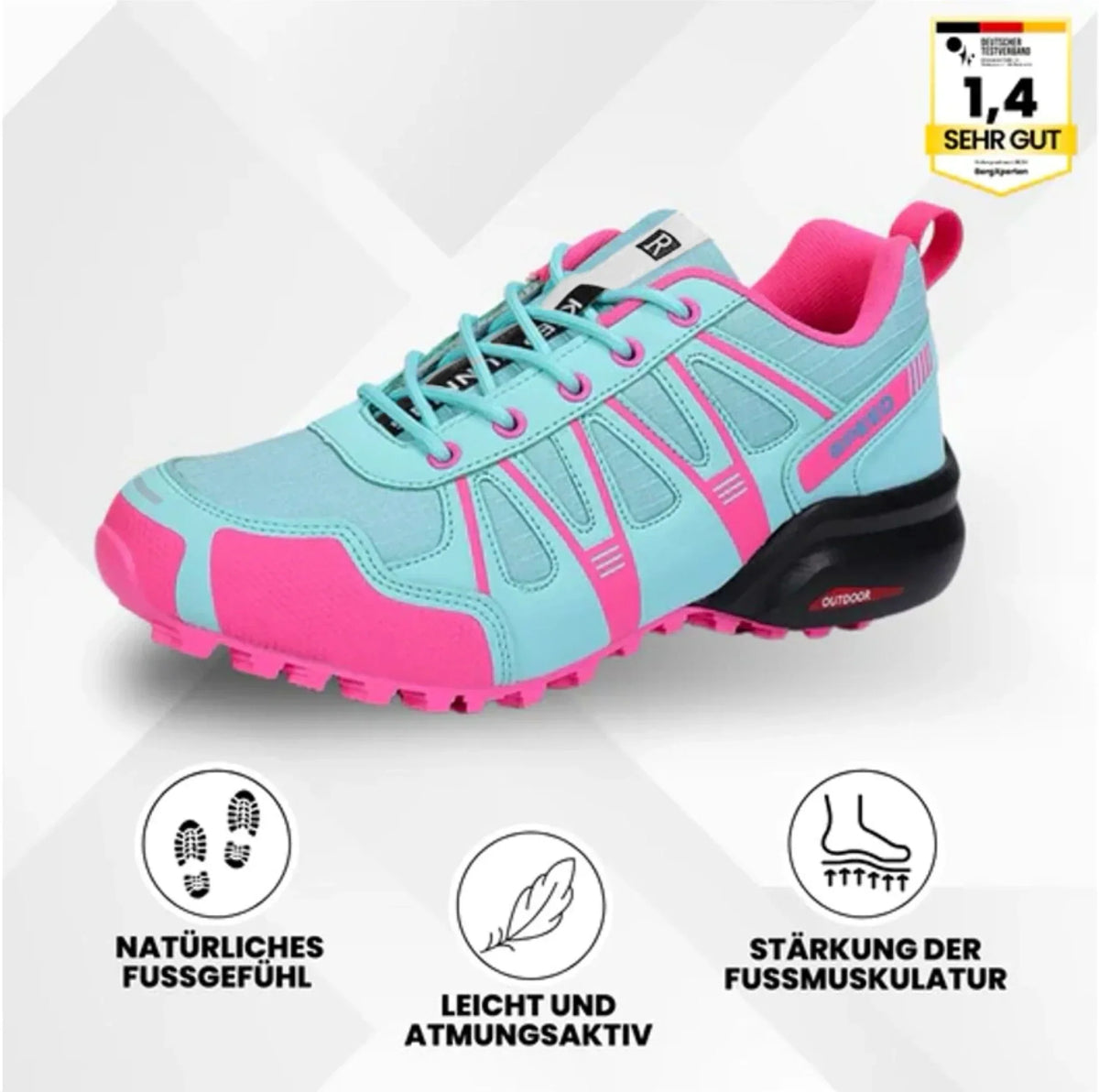 OrthoTrekking Lady - Trekking u.- Wanderschuhe - extra für Damen